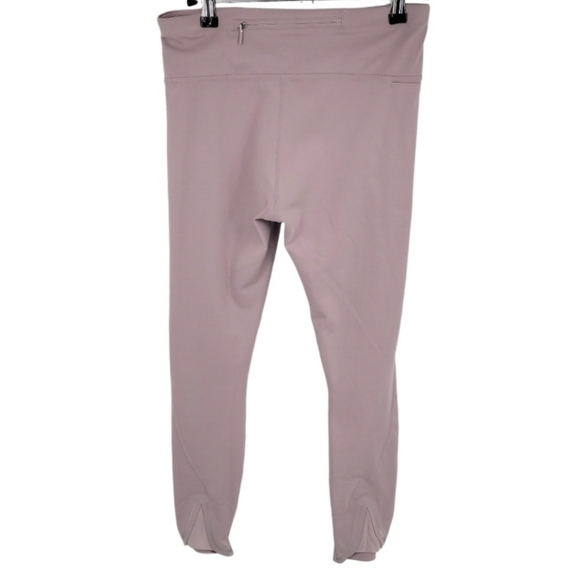 Athleta Womens Leggings With Rear Zip Pocket Split Reflective Ankles Size S - Picture 5 of 16